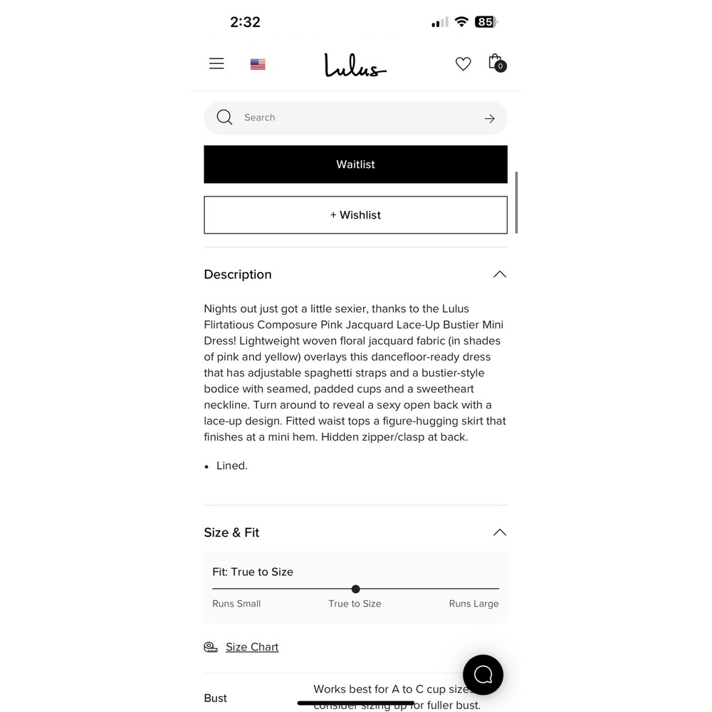 NWT Lulus Flirtatious Composure Pink Jacquard Lace-Up Bustier Mini Dress Small - Picture 7 of 9